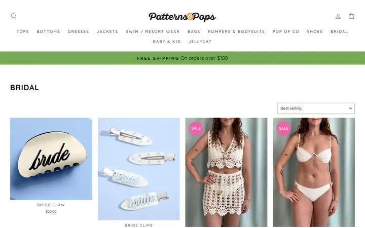 Bridal – Patterns and Pops — Patterns & Pops