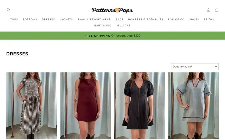 Dresses – Patterns and Pops — Patterns & Pops