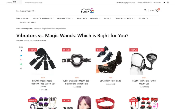 Vibrators vs. Magic Wands: Which is Right for You? — Incognito Honey Boutique