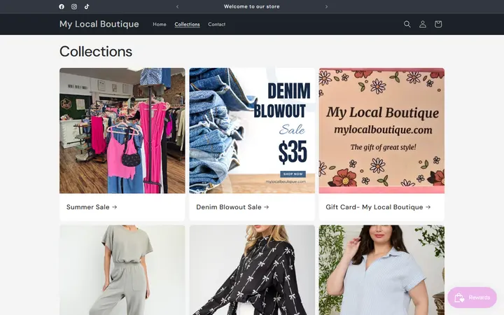 Collections – My Local Boutique — My Local Boutique
