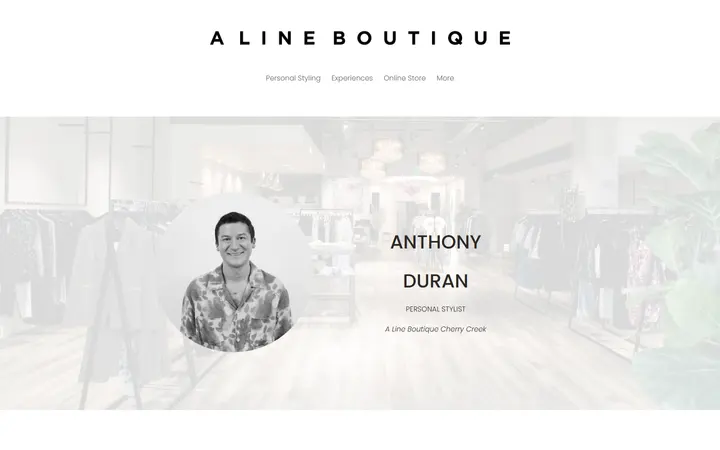 Anthony — A Line Boutique — A Line Boutique