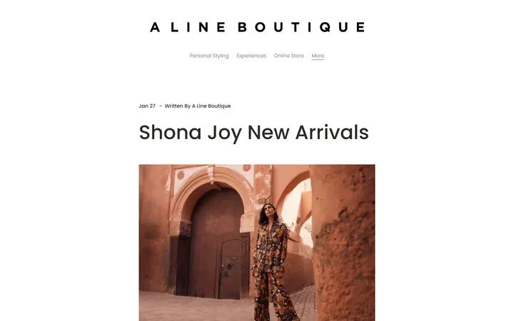 Shona Joy Spring Arrivals — A Line Boutique — A Line Boutique