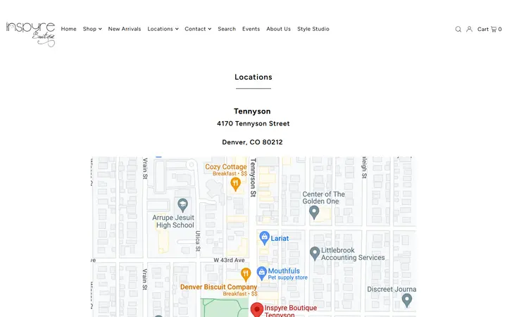Locations – Inspyre Boutique — Inspyre Boutique - Cherry Creek