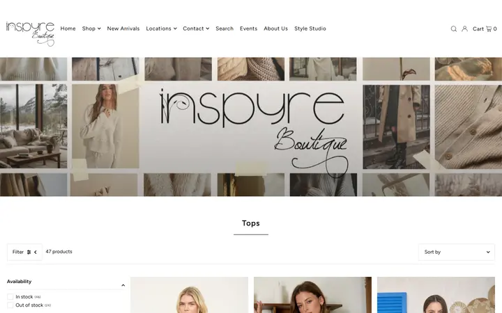 Trendy Tops, Tanks & Shirts | Inspyre Boutique — Inspyre Boutique - Cherry Creek