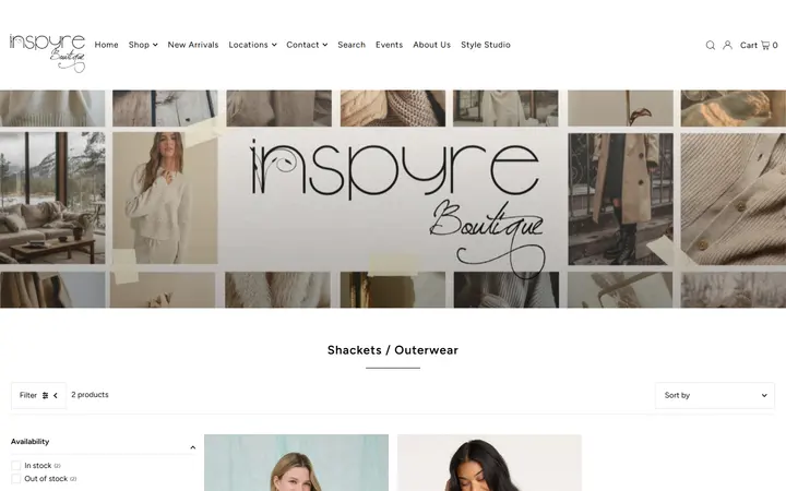 Outerwear, Jackets & Vests | Inspyre Boutique — Inspyre Boutique - Cherry Creek