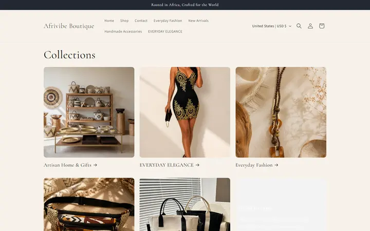 Collections – Afrivibe Boutique — Afrivibe Boutique