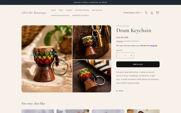 Drum Keychain – Afrivibe Boutique — Afrivibe Boutique