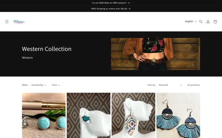 /collections/western-style — Mirame Boutique Room