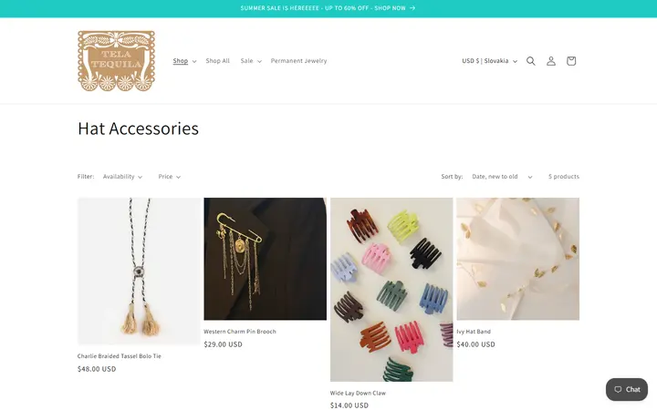 /collections/hat-accessories — Tela Tequila