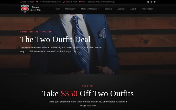 /Denver-Deals-TSD — Homer Reed Ltd.