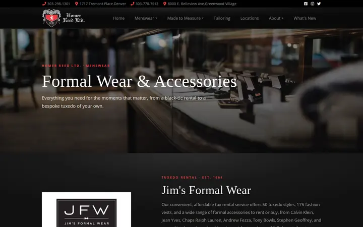 /Formal-Wear-Accessories — Homer Reed Ltd.
