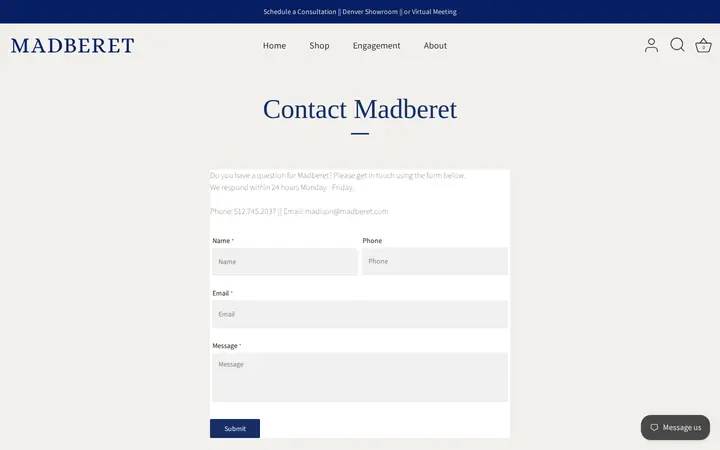 /pages/contact-madberet — Madberet