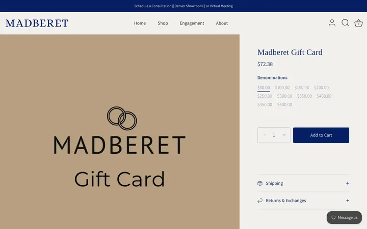 /collections/accessories/products/madberet-gift-card — Madberet