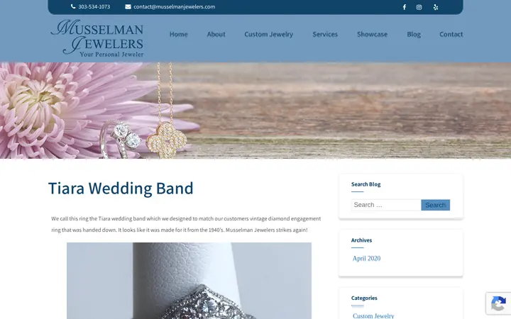 /tiara-wedding-band — Musselman Jewelers