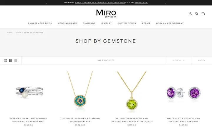 /collections/shop-by-gemstone — Miro Jewelers