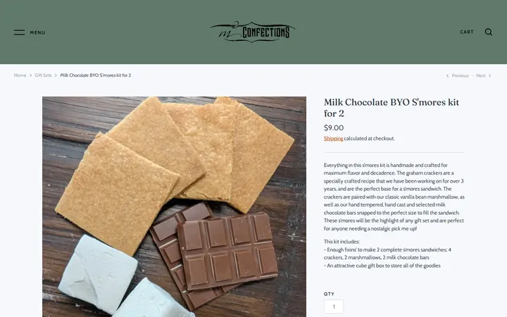 /collections/gift-sets/products/milk-chocolate-byo-smores-kit-for-2 — M2 Confections