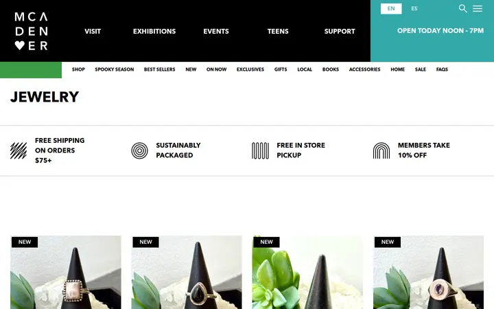 /shop/collection/jewelry — MCA Shop