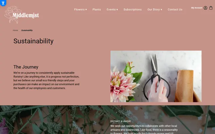 /sustainability — Middlemist