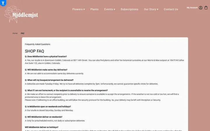 /faq — Middlemist