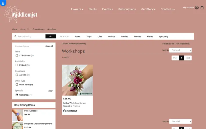 /golden-florist-flower-delivery/specials/workshops — Middlemist