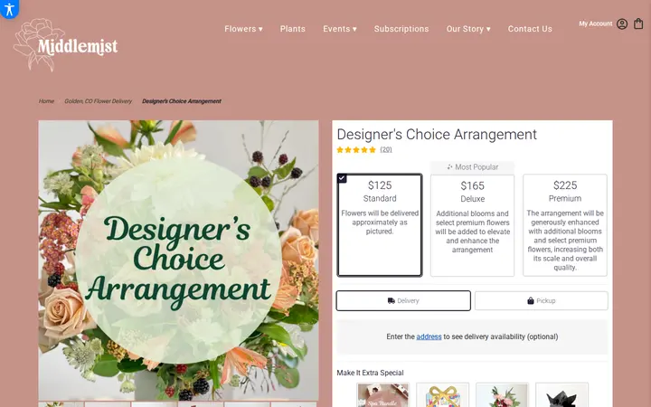 /golden-middlemist/designer-s-choice-arrangement.html — Middlemist