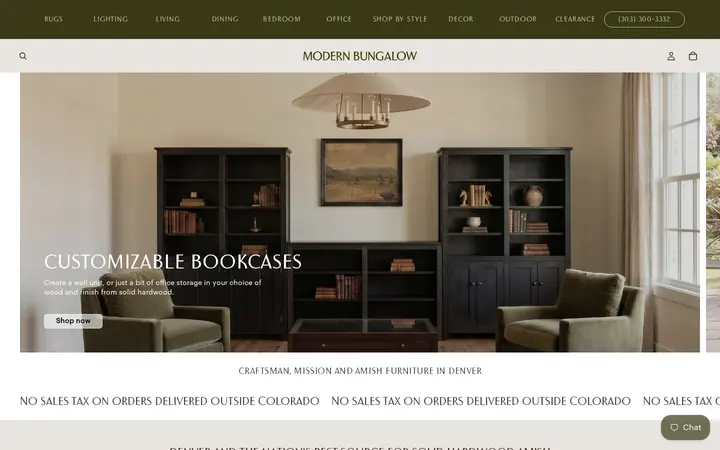 Website of Modern Bungalow Furniture And Design