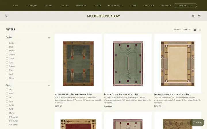 /collections/stickley-rugs — Modern Bungalow Furniture And Design