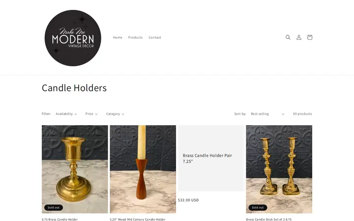 /collections/candle-holders — Make Me Modern Decor