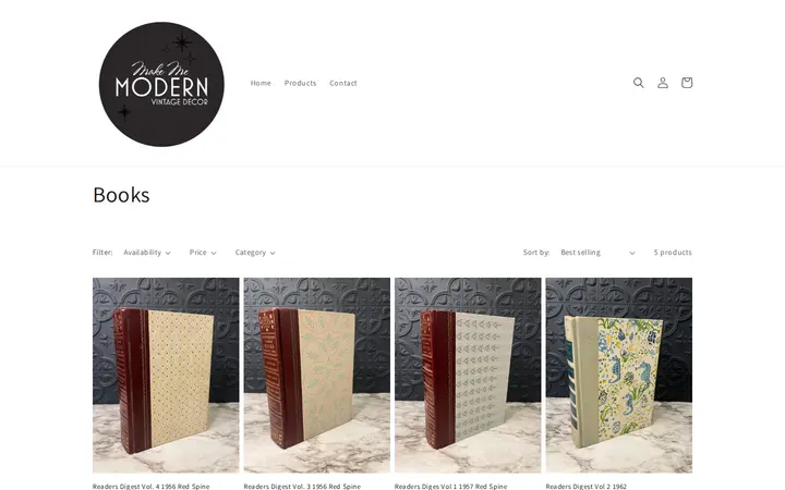 /collections/books — Make Me Modern Decor