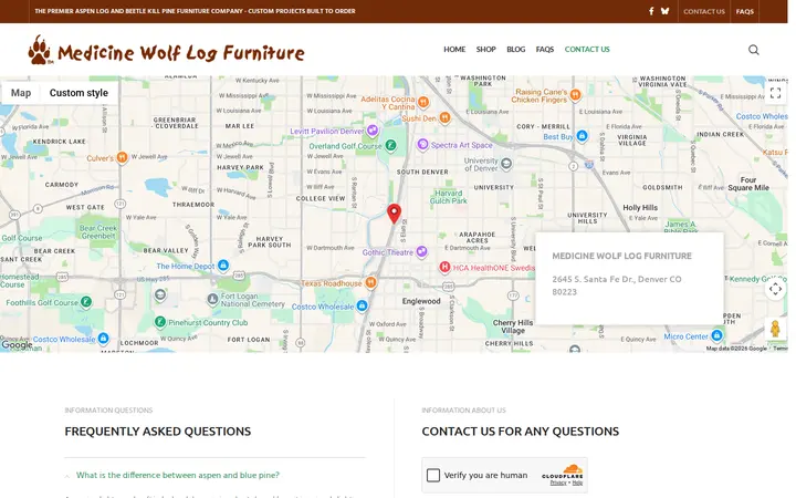 /contact-us-2 — Medicine Wolf Log Furniture