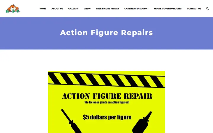 /action-figure-repairs — Monkey Paw Toys