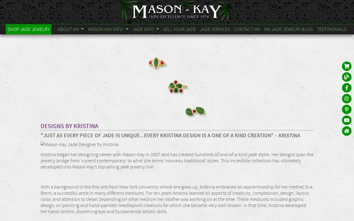/about-designs-by-kristina — Mason-Kay Jade - By Appointment Only