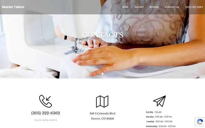 /contactus.htm — Master Tailors