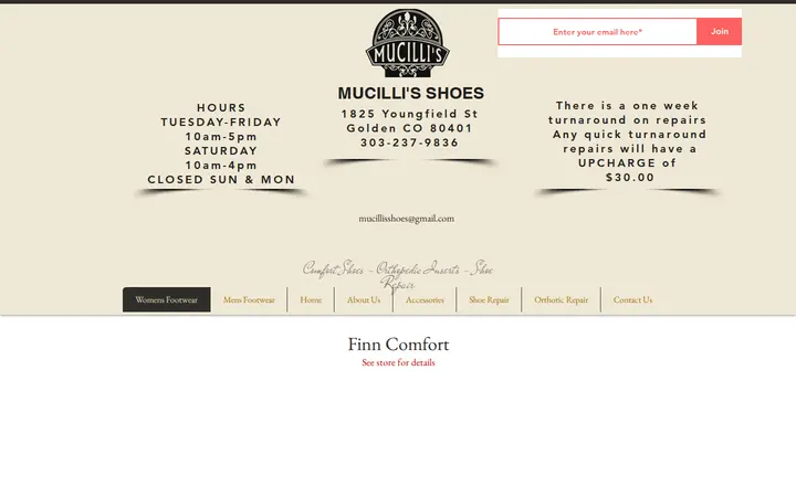 /finn-comfort — Mucilli's Shoes and Repair