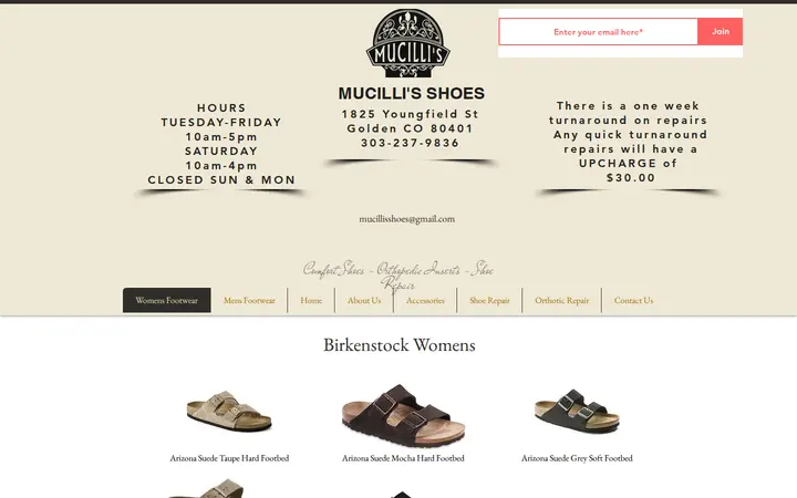 /birkenstock — Mucilli's Shoes and Repair