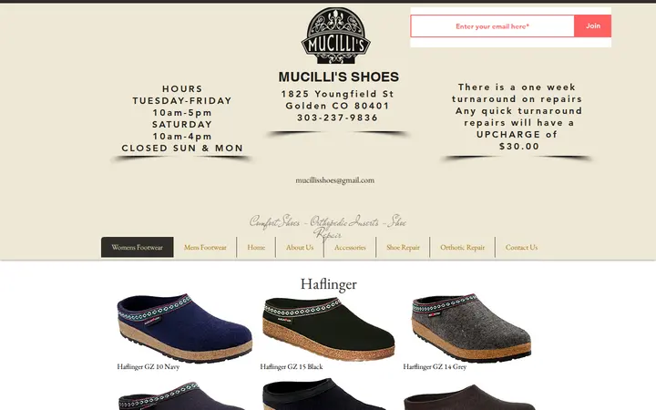 /haflinger — Mucilli's Shoes and Repair