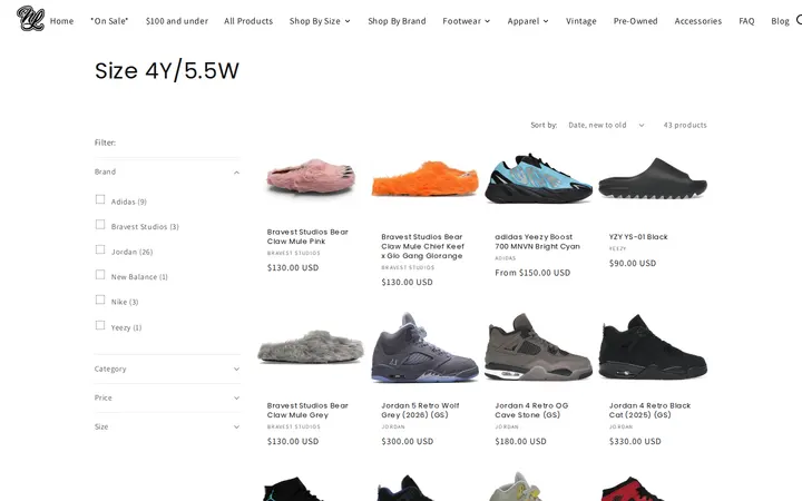 /collections/size-4y-5-5w — Notorious Lifestyle