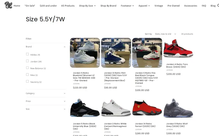 /collections/size-5-5y-7w — Notorious Lifestyle
