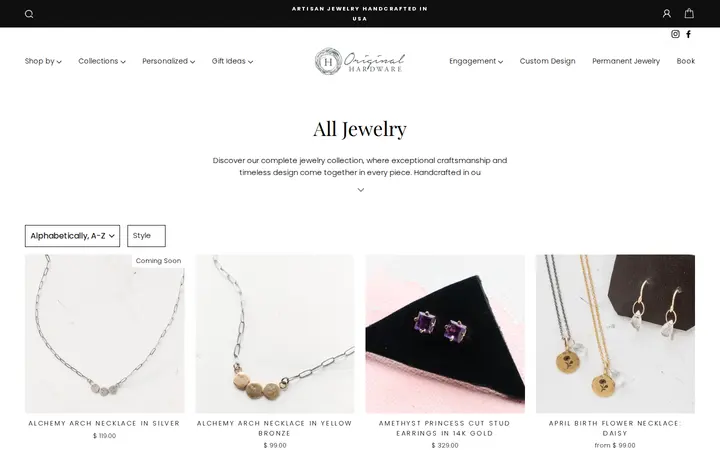 /collections/shop-all — Original Hardware Handcrafted Jewelry