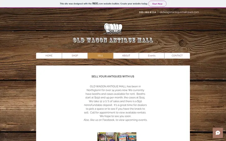 /antique/sell — Old Wagon Antique Mall
