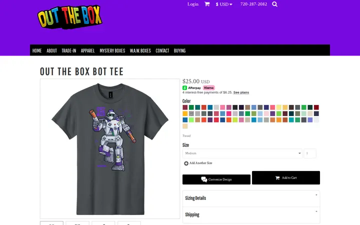 /shop/view_product/22769146/Out-The-Box-Bot-Tee — Out The Box
