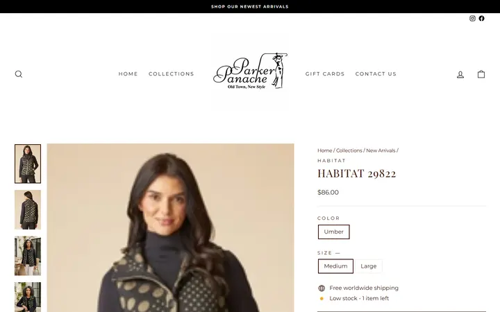 /collections/new-arrivals-1/products/habitat-29822 — Parker Panache