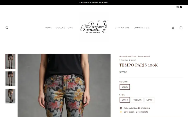 /collections/new-arrivals-1/products/tempo-paris-100k — Parker Panache