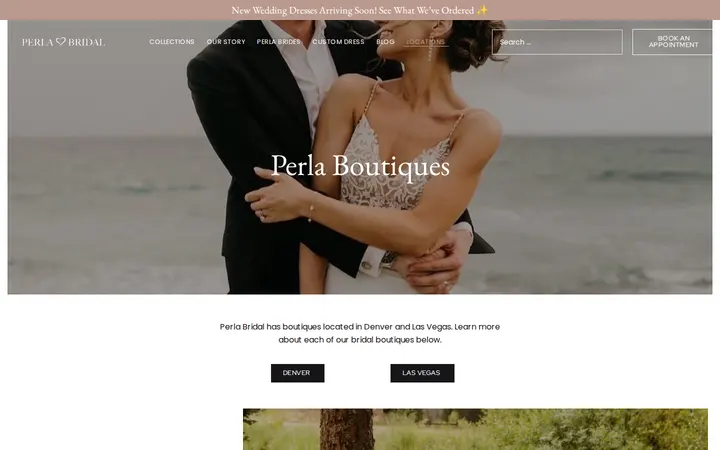 /boutiques — Perla Bridal