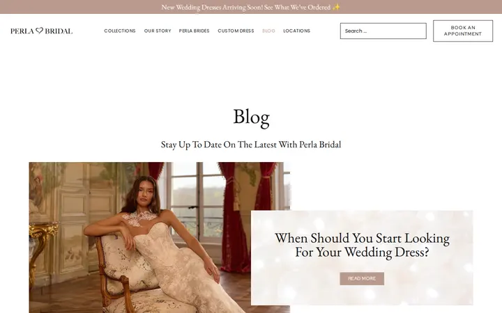 /blog — Perla Bridal