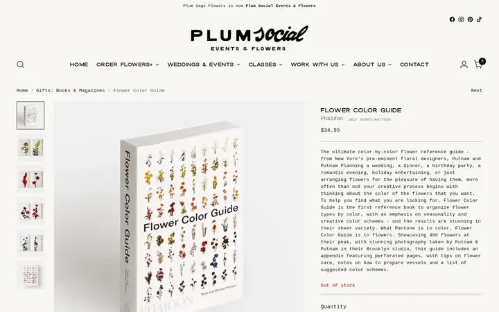 /collections/denver-gifts-books-magazines/products/flower-color-guide-1 — Plum Social Events & Flowers