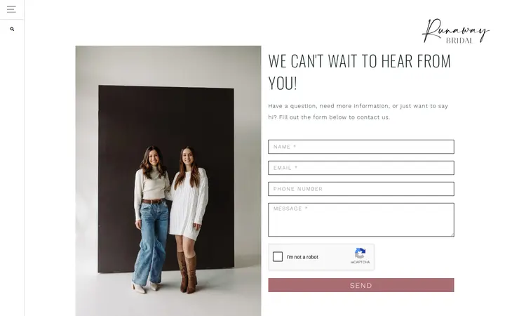 /contact — Runaway Bridal | Denver Bridal Studio