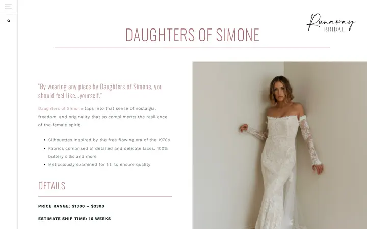 /designers/daughters-of-simone — Runaway Bridal | Denver Bridal Studio
