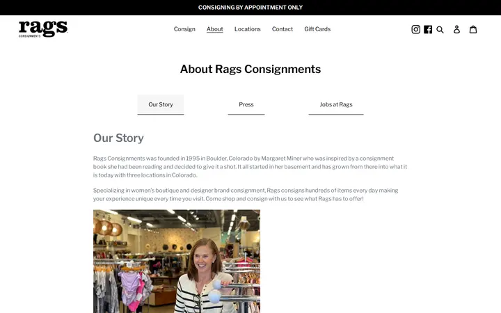 /pages/about — Rags Consignments - Cherry Creek