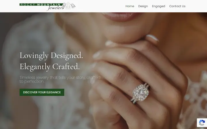 Website of Rocky Mountain Jewelers